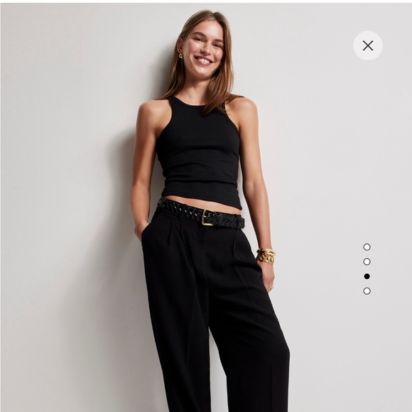 J Crew Ribbed Rank Top - Picture 4 of 6